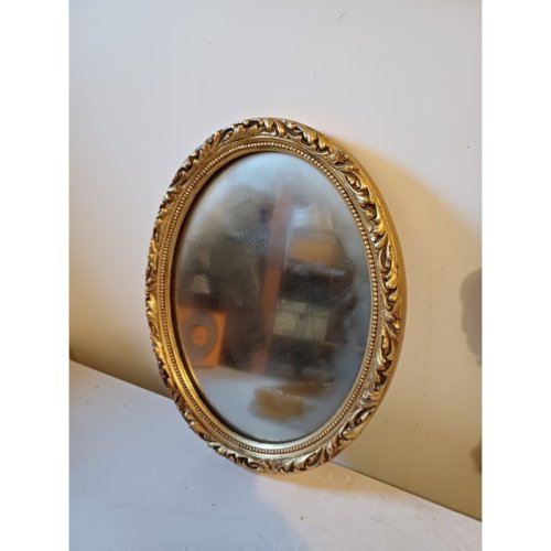 Lot de 6 Miroirs Bois et Stuk Doré