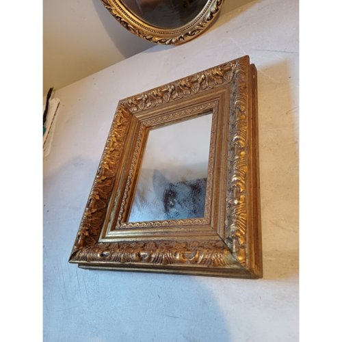 Lot de 6 Miroirs Bois et Stuk Doré