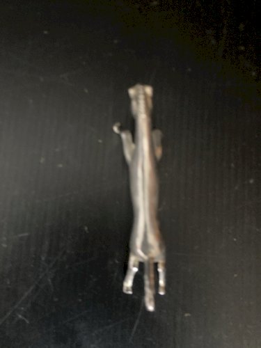 lot de 6 Portes Couteau cheval  métal argenté  Ancien Vintage décoration table