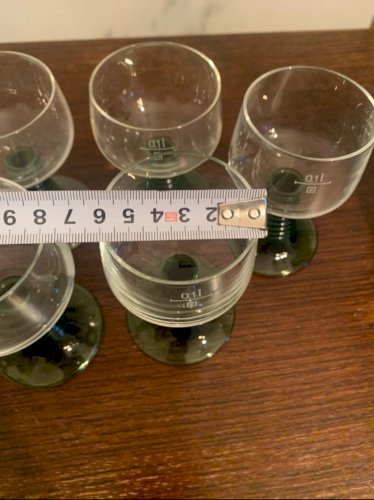 Lot de 6 verres à vin 