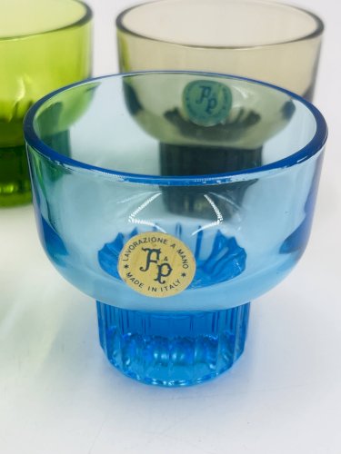 Lot de 6 verres F&P Italy