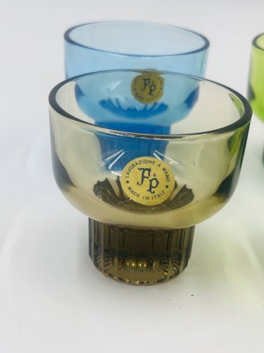 Lot de 6 verres F&P Italy