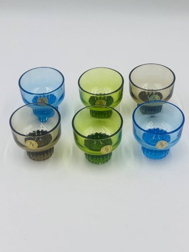 Lot de 6 verres F&P Italy