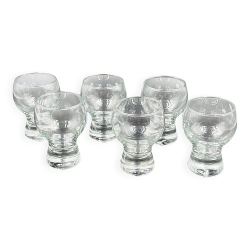 Lot de 6 verres Gulf station