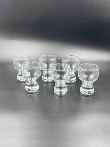 Lot de 6 verres Gulf station