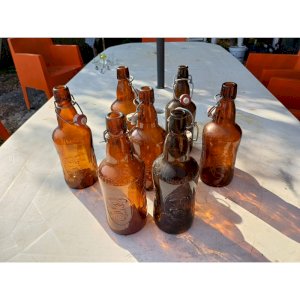 Set of 7 Bottles of Fischel Alsace Beers