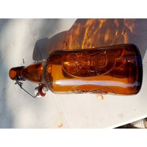 Lot de 7 Bouteilles de Bieres dAlsace Fischel