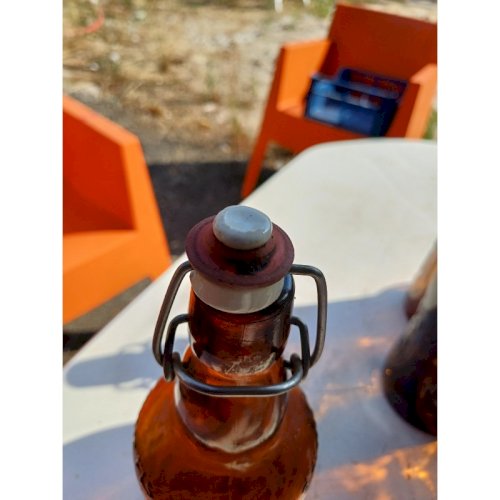 Lot de 7 Bouteilles de Bieres dAlsace Fischel