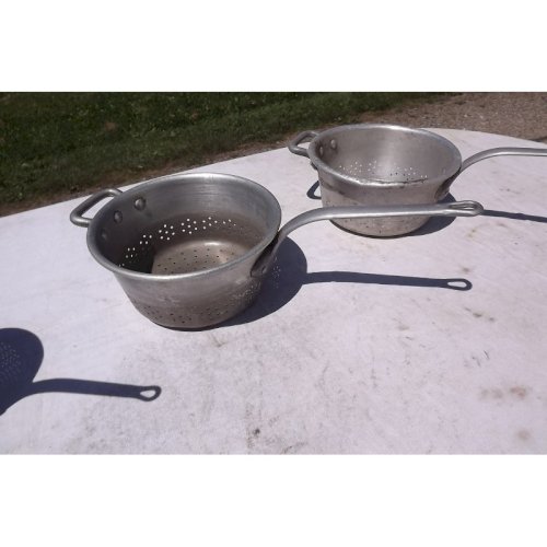 Lot de 7 Passoires de Collectivité Alu et Inox