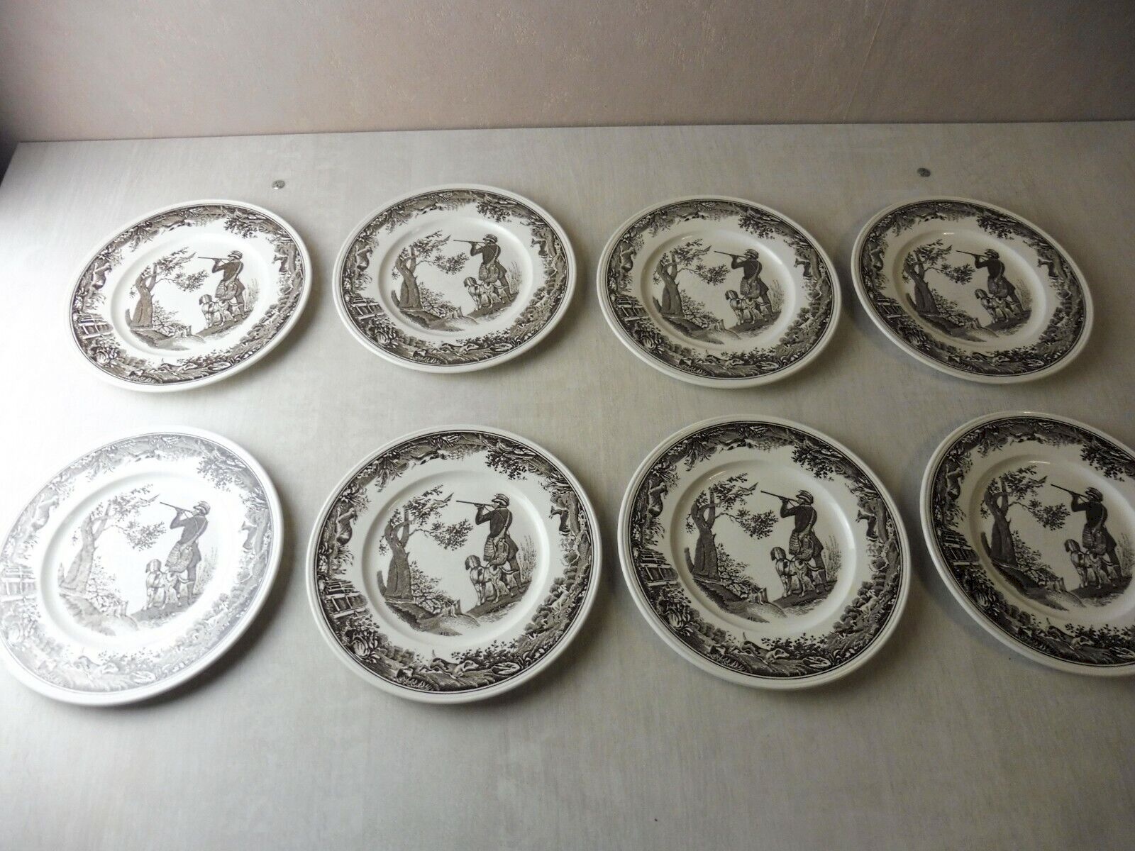Lot De 5 Assiettes à Dessert Villeroy & Boch Floride - Motif Floral Multicolore, Occasion