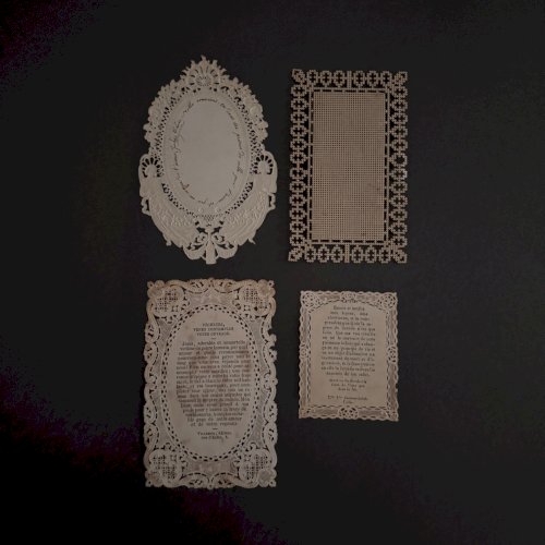 Lot de 8 canivets images pieuses anciennes Jésus Christ M3735