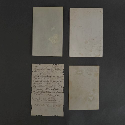 Lot de 9 images pieuses XIXe A5785