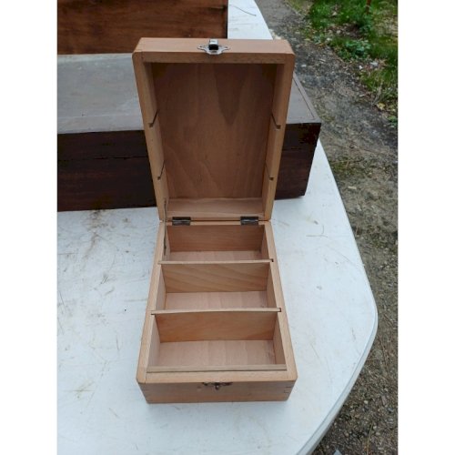 Lot de Boites Anciennes en Bois