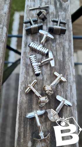 lot de boutons de manchettes