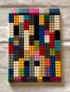 Lot of Lego bricks and slopes, all sizes, all colors.