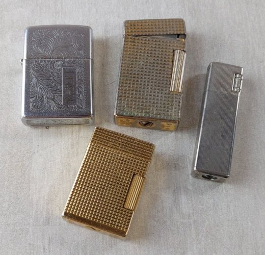 Lot de briquets, pour pièces, WIN, Noble, Zippo
