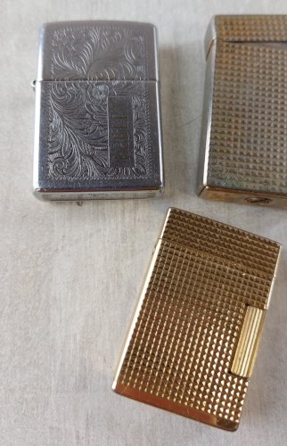 Lot de briquets, pour pièces, WIN, Noble, Zippo