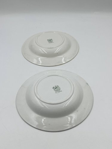 Lot de deux assiettes Carlotta