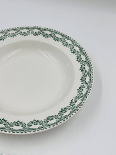 Lot de deux assiettes Carlotta