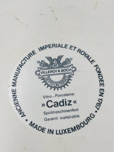 Lot de deux saladiers Cadiz Villeroy & Boch