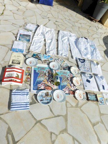 LOT DE DIVERS OBJETS SUR LES JOUTES ET SETE