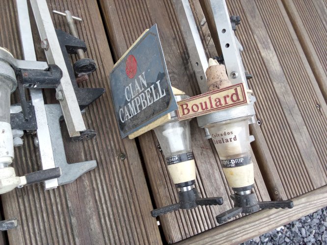 lot de doseur de bar bistrot pastis 51 eristof clan cambell