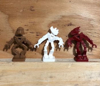Lot de figurines Lego Bionicle