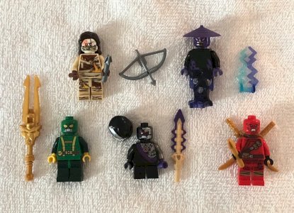 Lot de figurines Lego