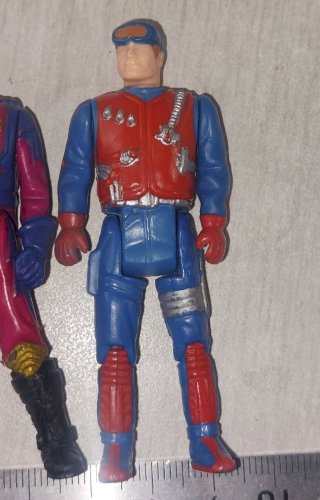 Lot de figurines M.A.S.K., Maximus Mayhem + Dusty Hayes + Floyd Malloy, Kenner