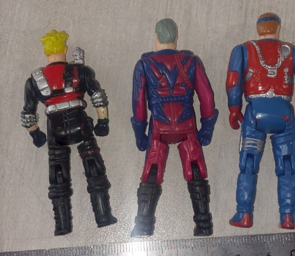 Lot de figurines M.A.S.K., Maximus Mayhem + Dusty Hayes + Floyd Malloy, Kenner