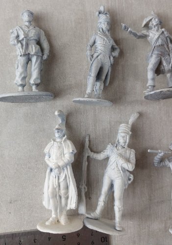 Lot de figurines / soldats en plomb, divers, SR / MHSP