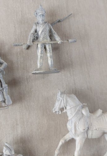 Lot de figurines / soldats en plomb, divers, SR / MHSP