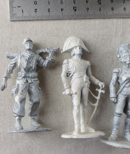 Lot de figurines / soldats en plomb, divers, SR / MHSP