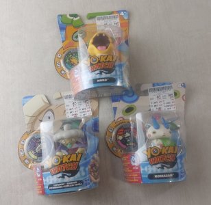 Lot de figurines Yo-Kai Watch, Komasan + Noko + Tattletell, Hasbro