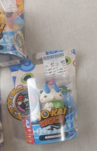 Lot de figurines Yo-Kai Watch, Komasan + Noko + Tattletell, Hasbro