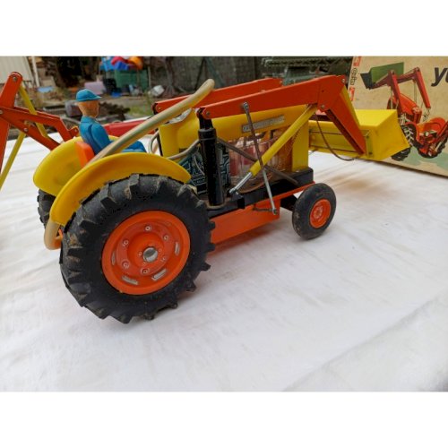 Lot de Jouets Anciens des Années 50 en Tole