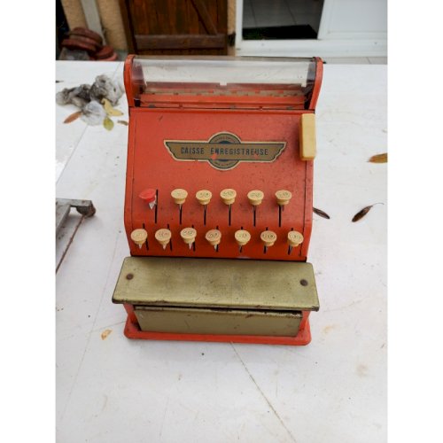 Lot de Jouets Anciens des Années 50 en Tole