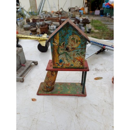 Lot de Jouets Anciens des Années 50 en Tole