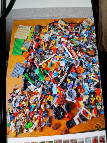 lot de lego .5.400kg en vrac.briques personnages