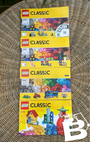 Lot de Livrets Techniques Lego Classic
