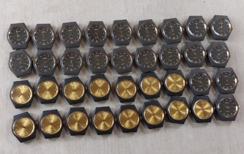 Lot of Gigandet Quartz watches, rhinestone decoration