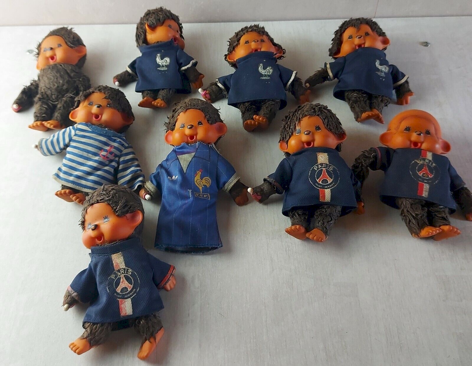 Lot De 15 Peluches Singes Mandrills Beanie Babies – 36 Cm – Toys'R'Us – Neufs