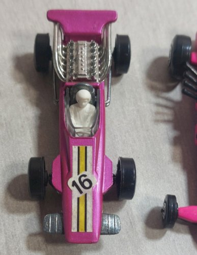 Lot de petites voitures, Formula 1 + Slingshot Dragster Matchbox