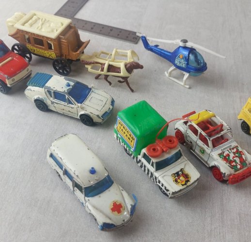 Lot de petites voitures, Majorette