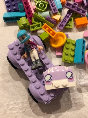 Lot de pièces de Lego couleurs flashys et acidulées