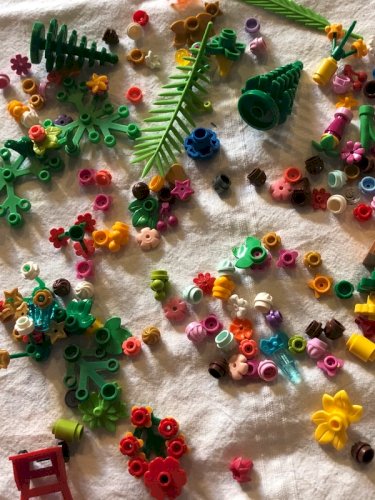 Lot de pièces de Lego pour Jardin