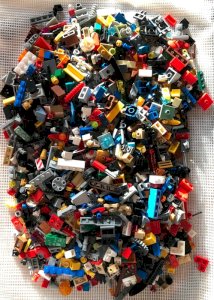 Lot de pièces de pièces de finition Lego