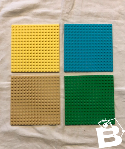 Lot de plaques Lego 13*13 cm