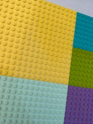 Lot de plaques Lego 25,5*25,5 cm toutes tailles toutes couleurs