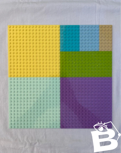 Lot de plaques Lego 25,5*25,5 cm toutes tailles toutes couleurs